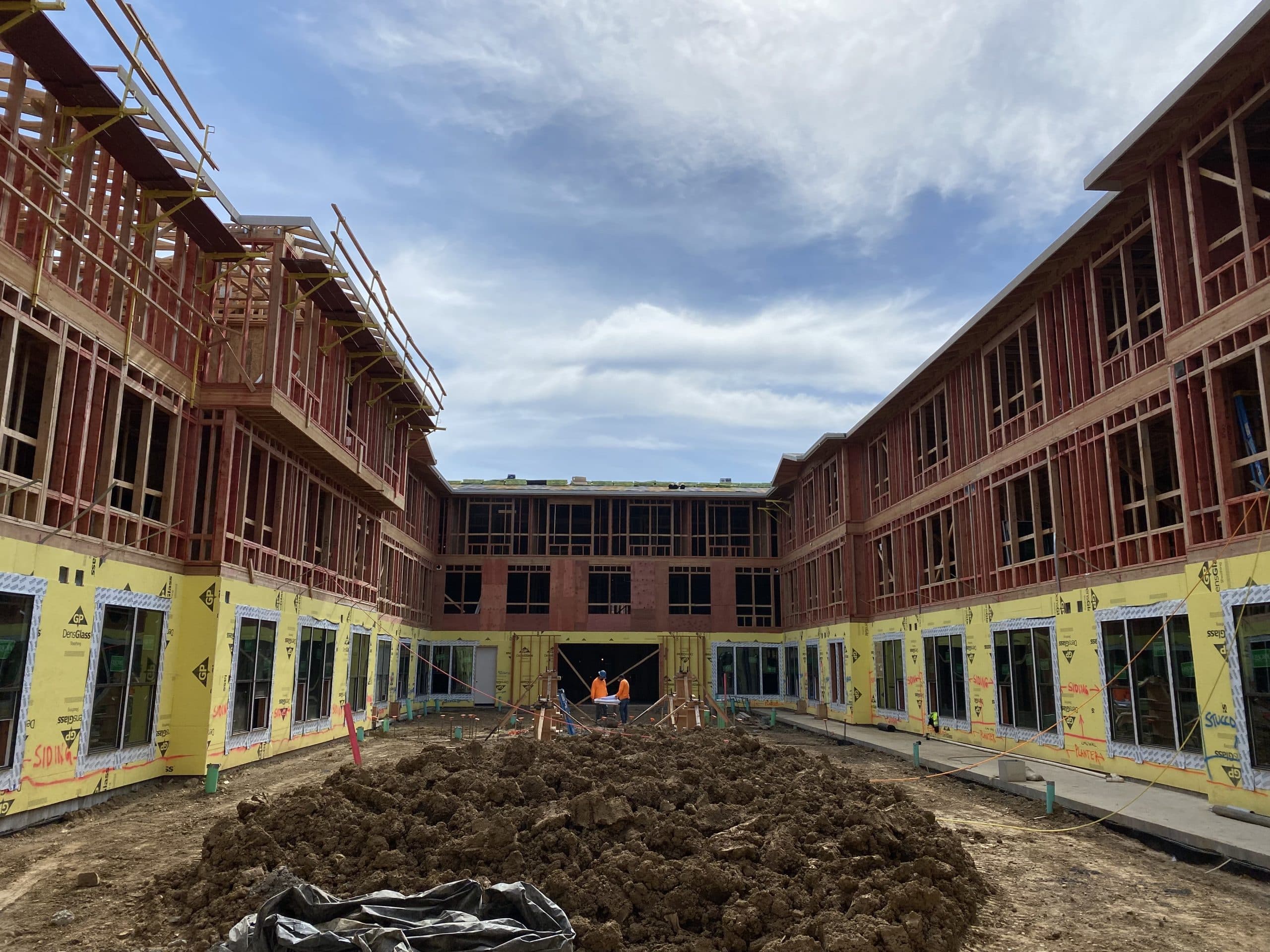 Redbirds Framing construction project